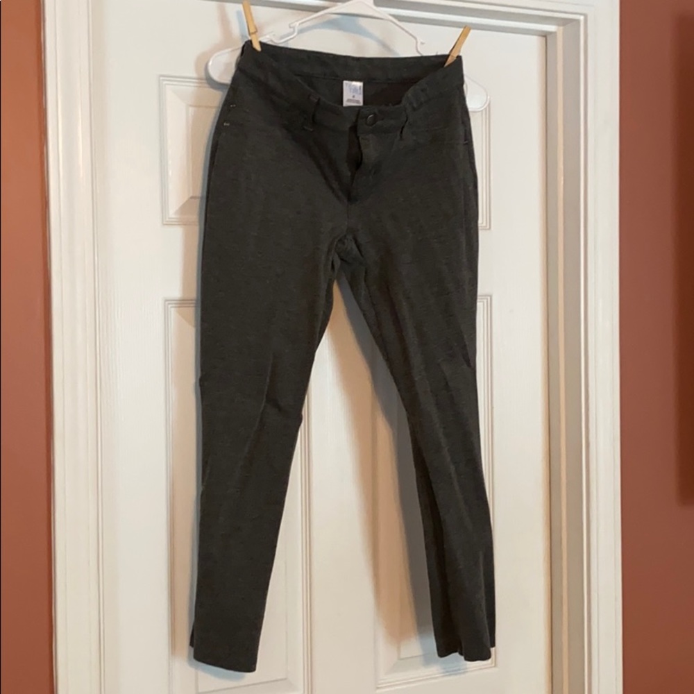 Gray, skinny fit dress pants